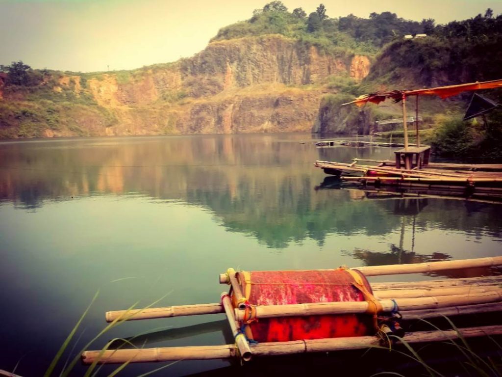 danau Quarry Jayamix Rumpin Bogor