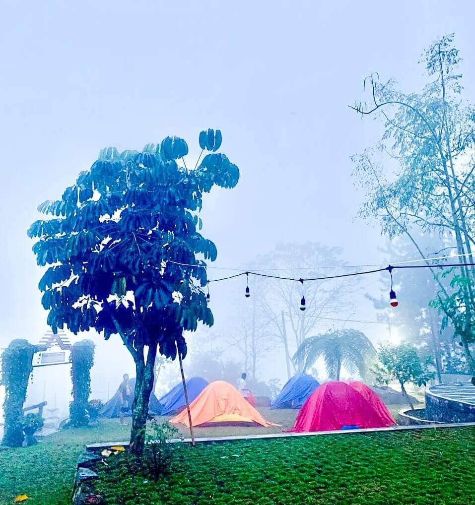 camping ground kamar wahana Nirvana Valley